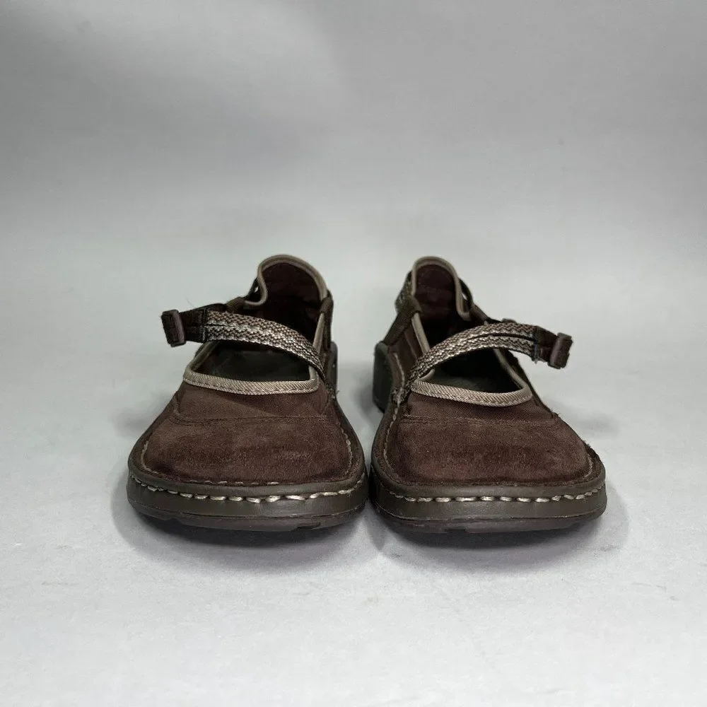 Chaco GIrl's Brown Suede Closed Toe Sandals‎
